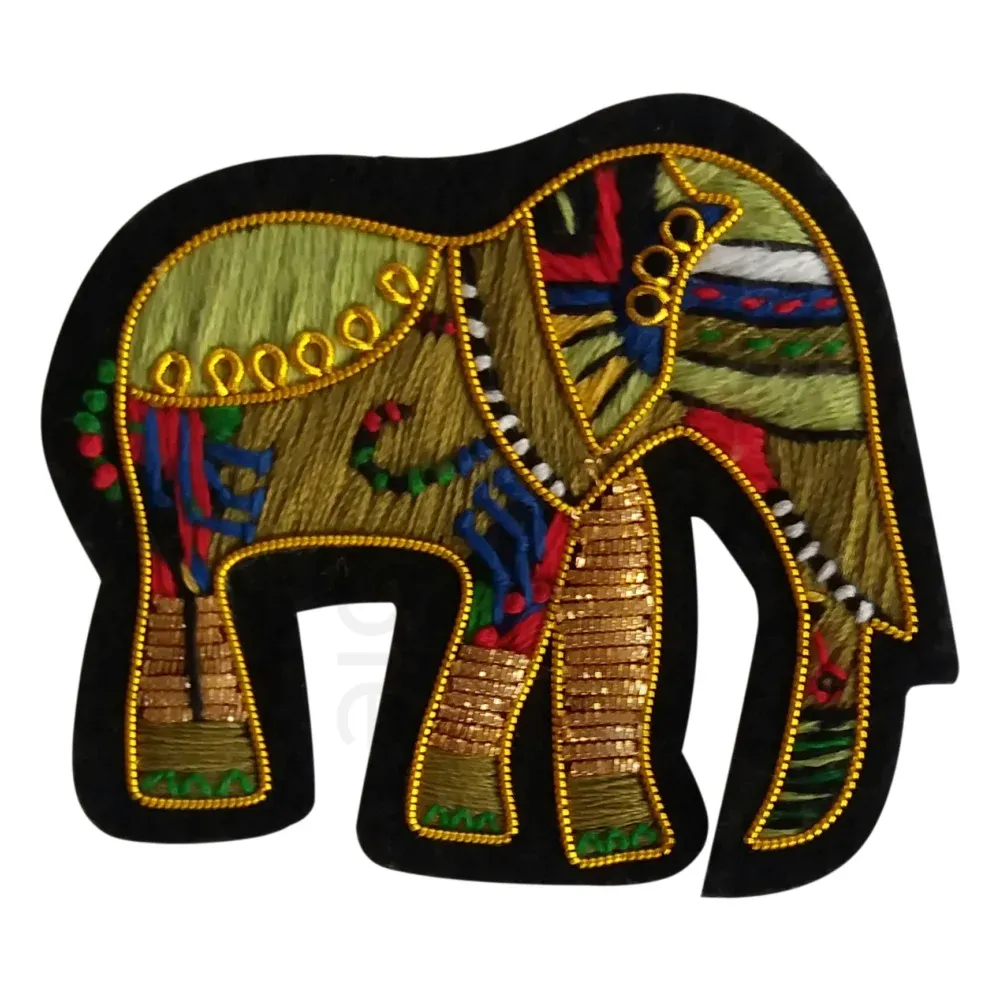 Embroidered Brooches & Pins