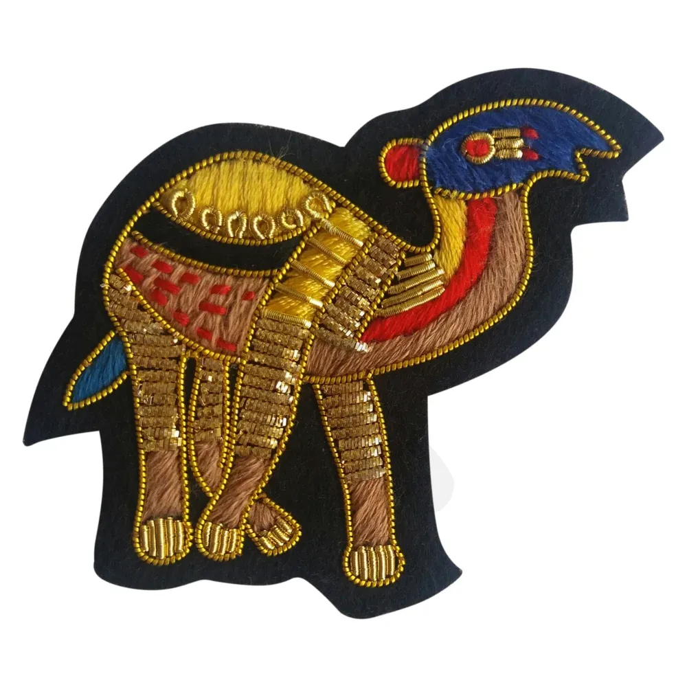 Embroidered Brooches & Pins