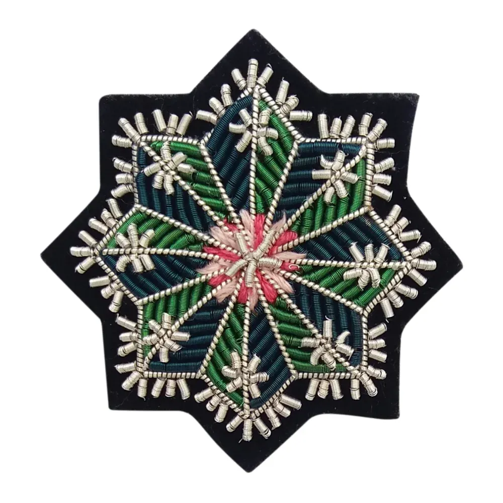 Embroidered Brooches & Pins