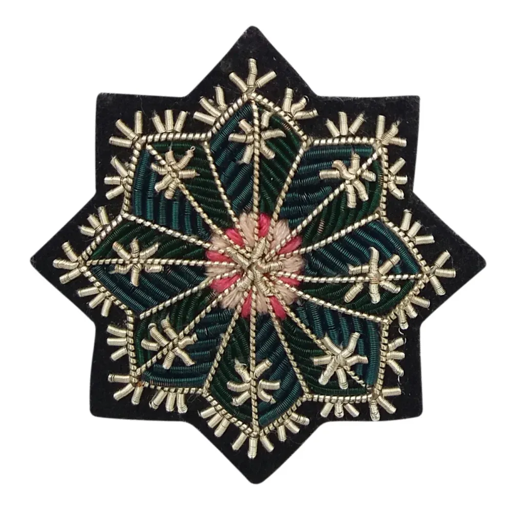 Embroidered Brooches & Pins