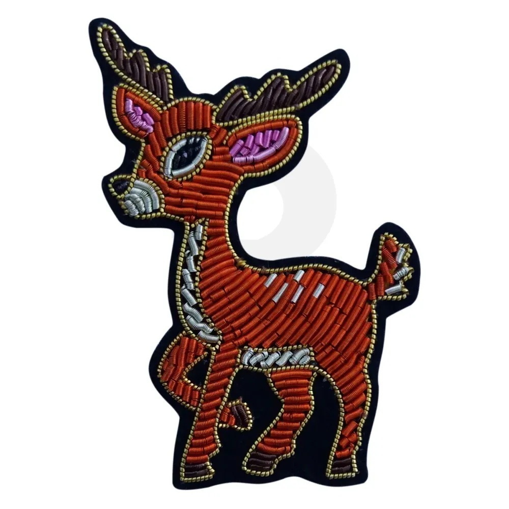 Embroidered Brooches & Pins