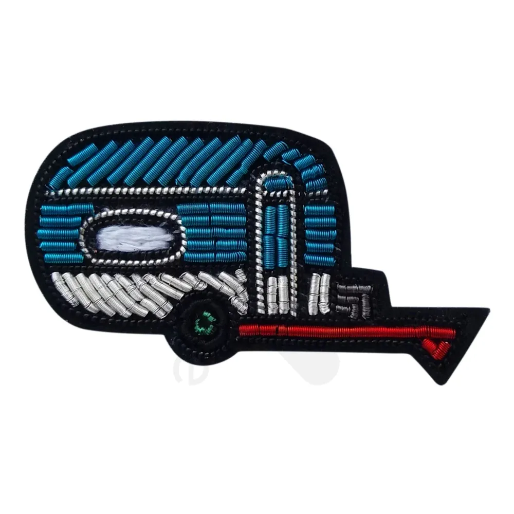 Embroidered Brooches & Pins