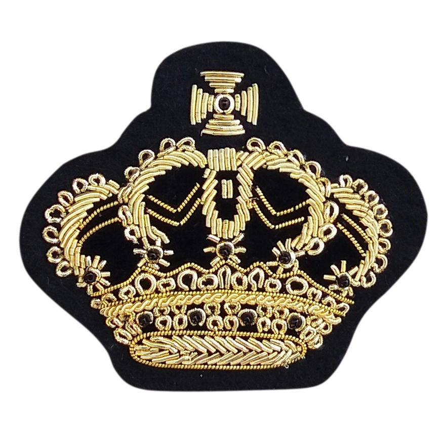 Embroidered Brooch & Pins