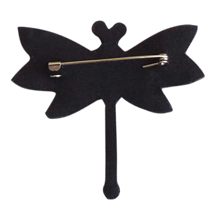 Embroidered Brooch & Pins